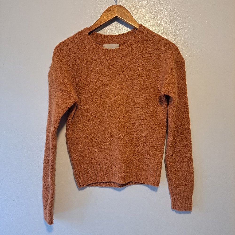 Everlane Crew Neck Wool Blend Sweater, XS